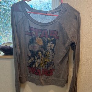 Vintage Star Wars Heather Gray Tee